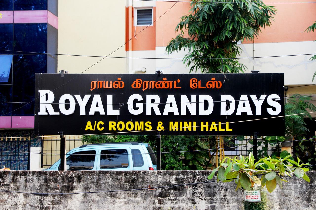 Royal Grand Days Hotell Chennai Exteriör bild